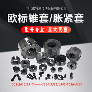 欧标锥套皮带轮涨紧套现货1108/2012/3020/3535胀套厂家生产非标