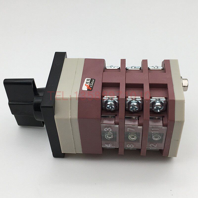 长江电器长信万能转换开关LW12-16 4.0723/3电源切换转换倒顺开关