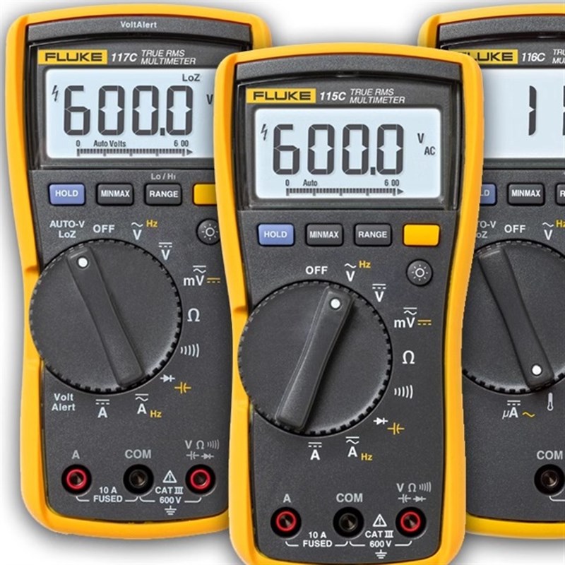 FLUKE福禄克115C 116C 117C 数字万用表有效值万能表数显表179C
