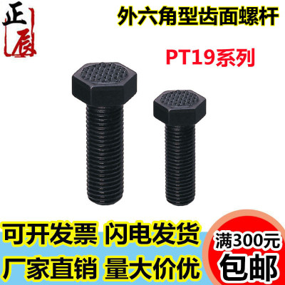 粗牙外六角型齿面螺杆PT19-061025/081325/121925/162450/203040