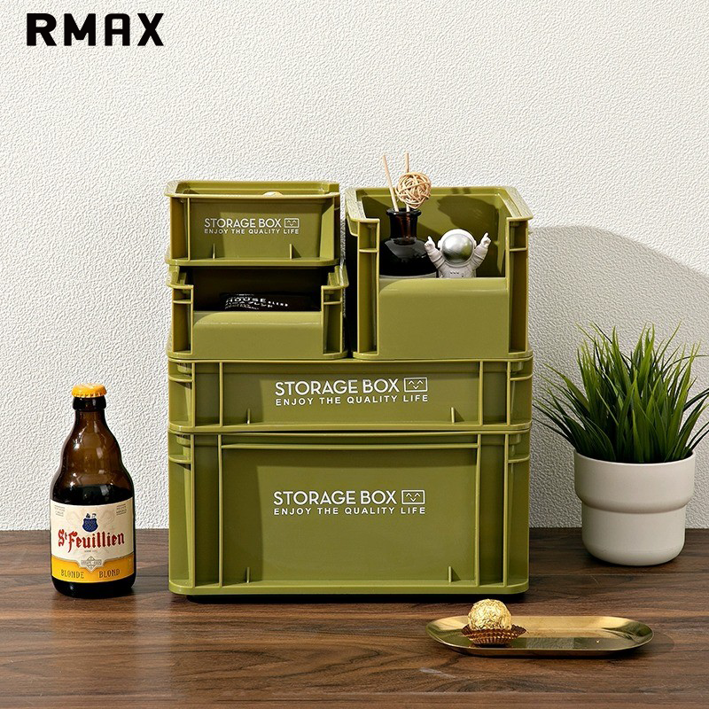 工业风周转箱 家用收纳神器 宿舍整理必备