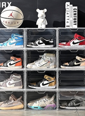 RMAX透明鞋子收纳盒aj鞋盒收纳盒神器省空间球鞋鞋柜鞋架子鞋收纳