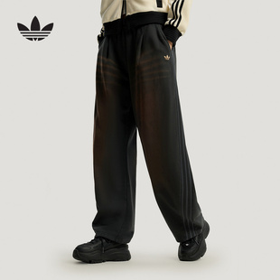 阿迪达斯 新款 2026春女针织长裤 IA7518 adidas