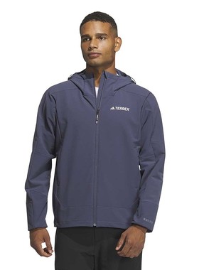 Adidas阿迪达斯冒险衣橱系列软壳衣2025春秋男户外梭织夹克IP0737