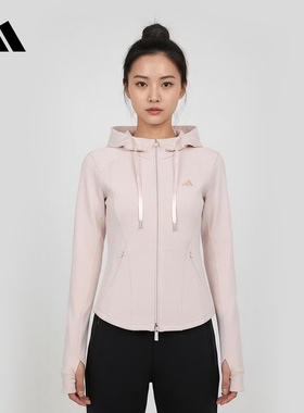 阿迪达斯 （adidas）|（新款）2026春女针织夹克 KH2701