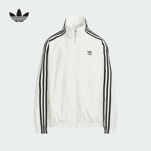 adidas阿迪达斯三叶草TRACK TOPS外套秋男大童衬里夹克KQ5492