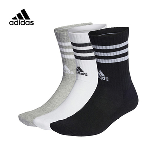 Adidas阿迪达斯袜子男女同款 袜舒适透气高筒袜IC13 新款