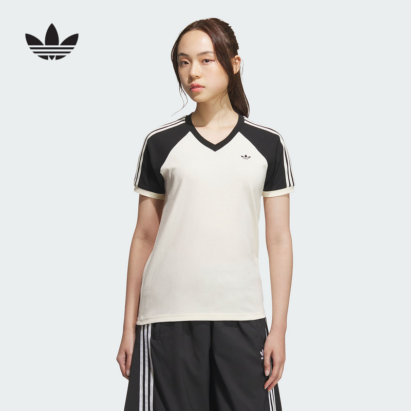 阿迪达斯 (adidas)|(新款)2025夏女短袖T恤 KF0316