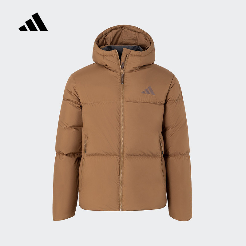 阿迪达斯adidas面包服立领短款休闲舒适保暖百搭运动羽绒服IL8928