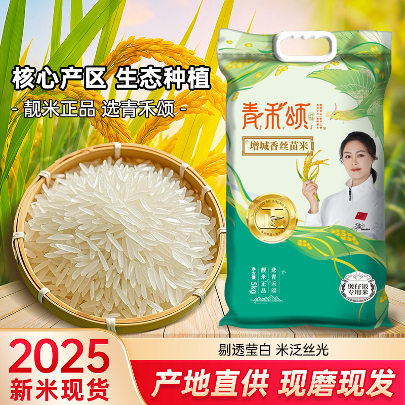 【旧包装清仓】2025新米增城香丝苗米煲仔饭、炒饭用米籼米10斤