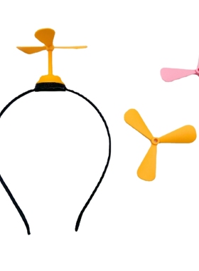 趣味儿童节道具网红头饰六一竹蜻