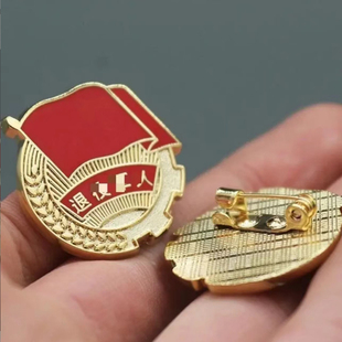 留念胸针战友纪念品别针退役军人徽章金属珍藏品纪念徽章胸针