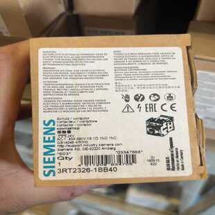 24VDC 1BB40 议 接触器3RT2326