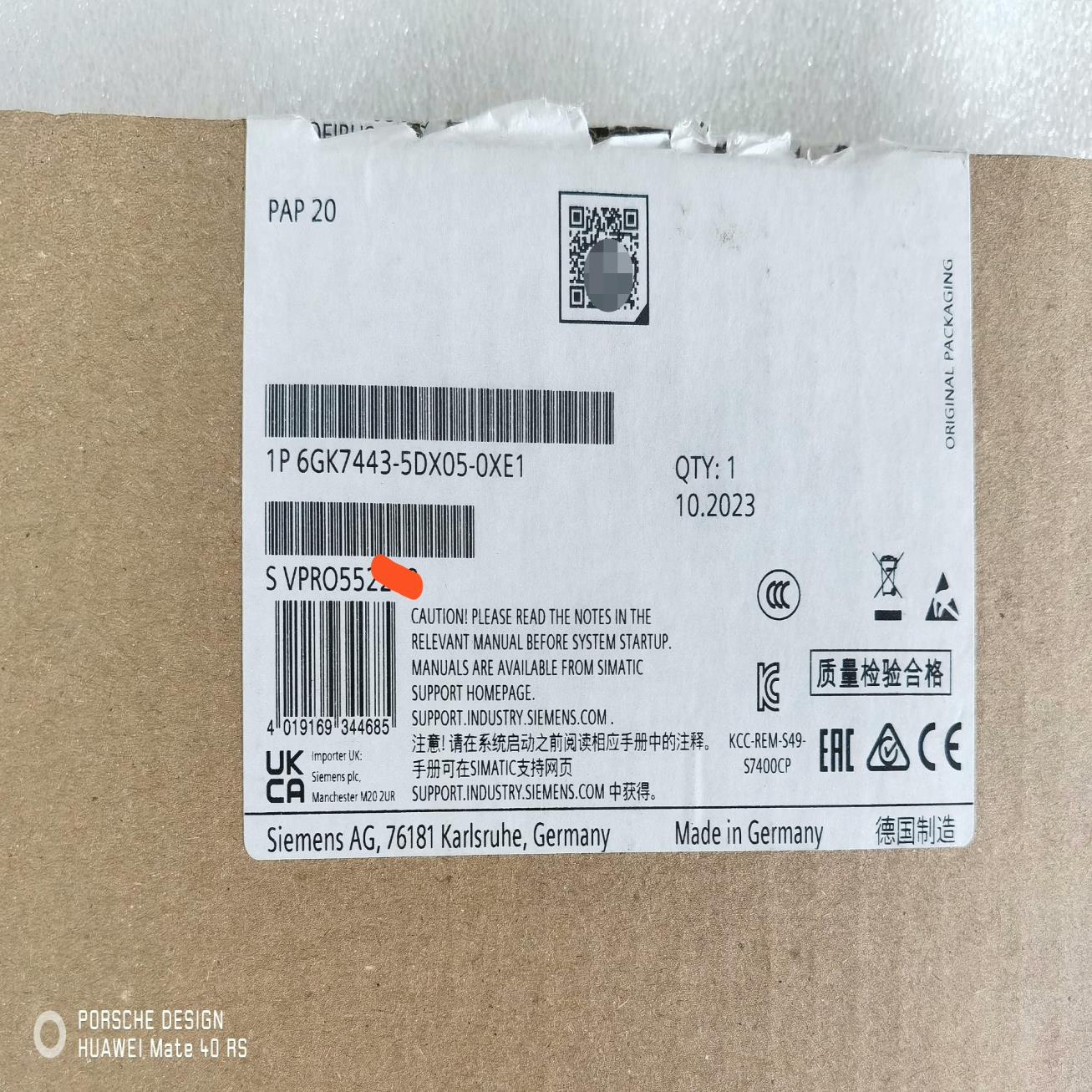 6GK7 443-5DX05-0XE1 RO 原标(崽崽配件）