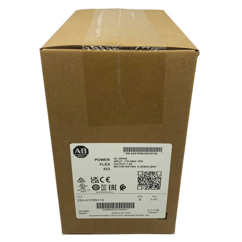 25A-A1P6N114罗克韦尔ABPowerFlex523变频器全新现货25AA1P6N114~