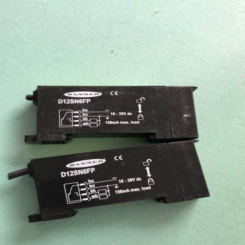 BANNER 邦纳光电开关 传感器 D12SN6FP（崽载电子）