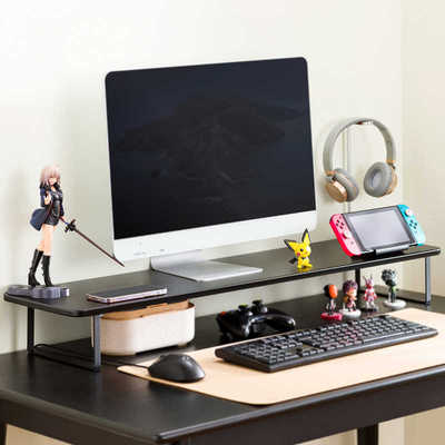 台式电脑增高架办公桌面收纳置物架显示器抬高架底座支架垫高