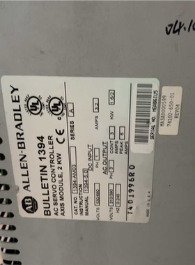 【顺庆】罗克韦尔AB ETIN 1394-AM30伺服驱动。【议价】