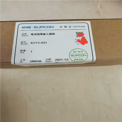 浙江中控DCS卡件，AI713-H21，全新未开封。AI71~议价