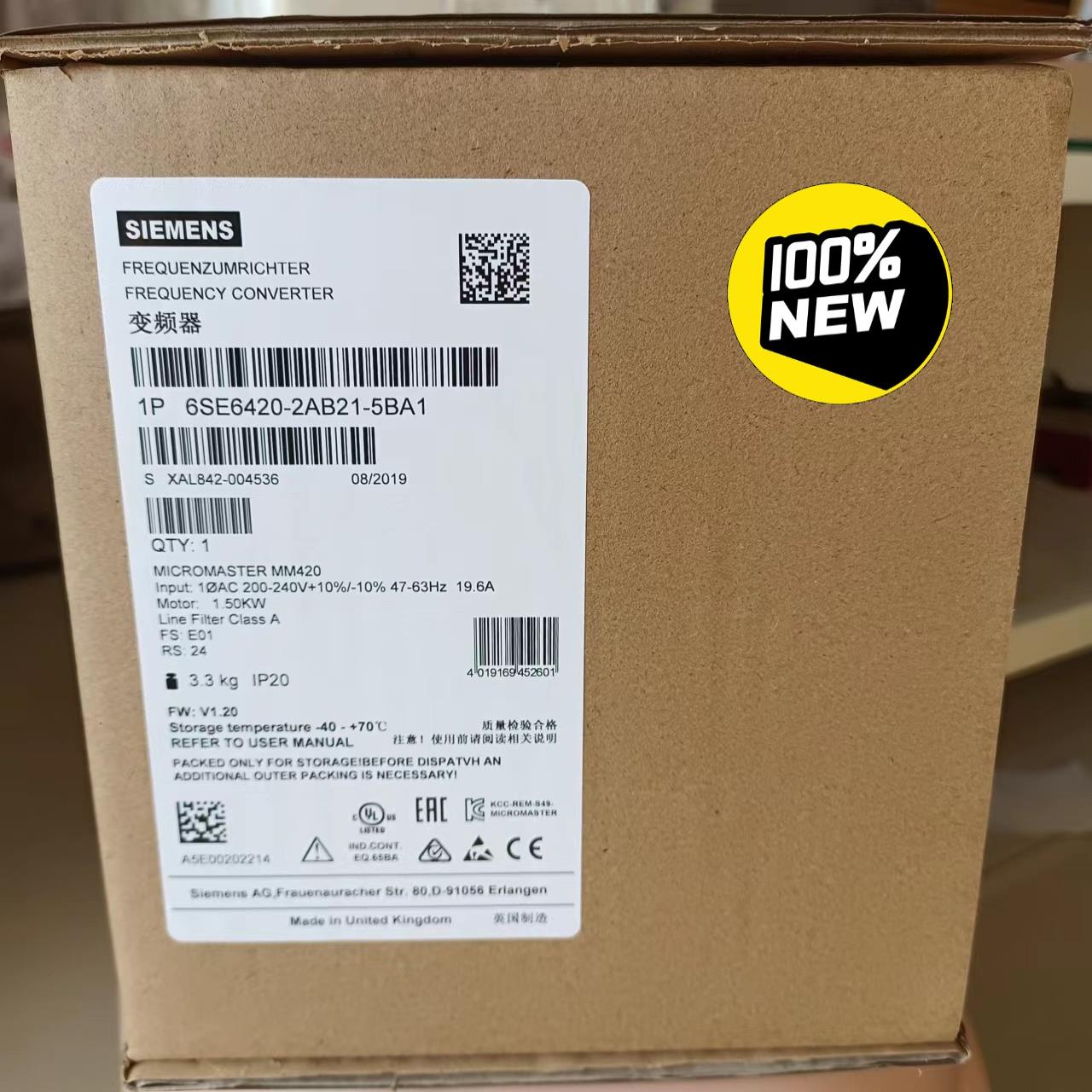 6SE6420-2AB21-5BA1MM420变频(崽崽配件）