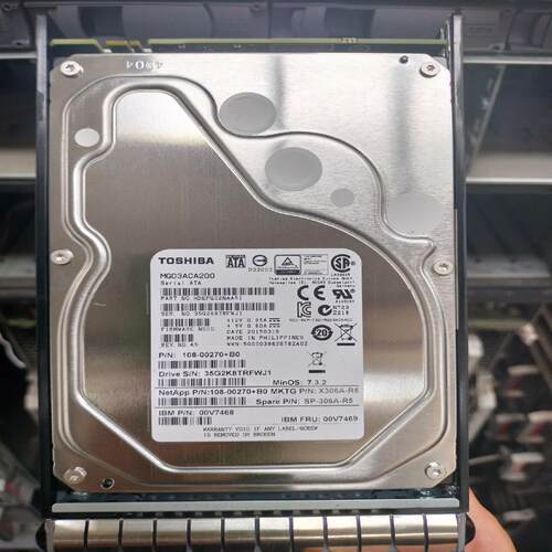 议~Netapp 2T X306A-R5 SP-306A-R5