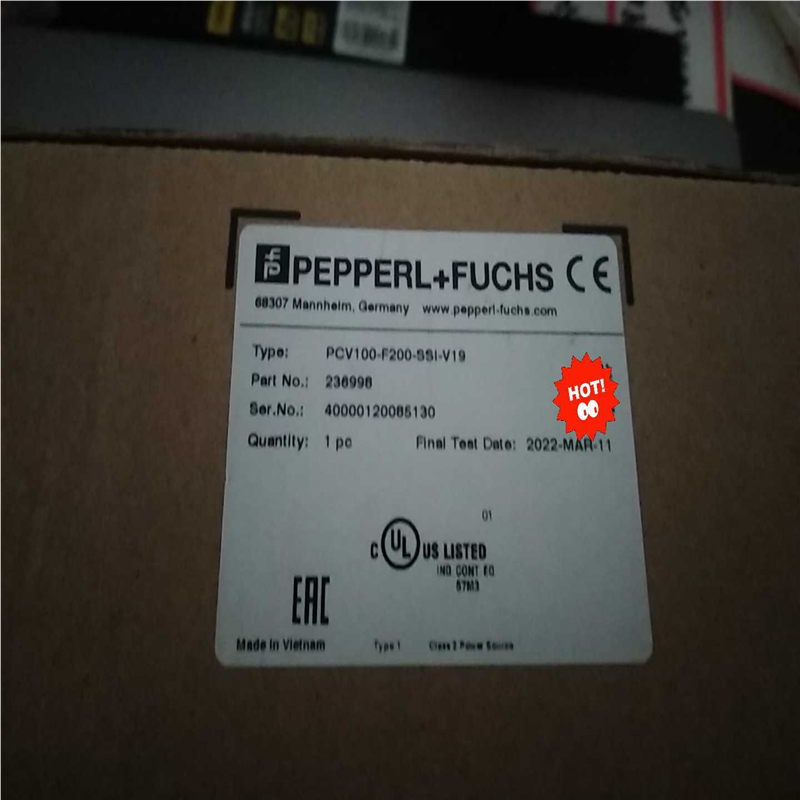 倍加福读码器 PCV100-F200-SSI-V19（憨憨电子）
