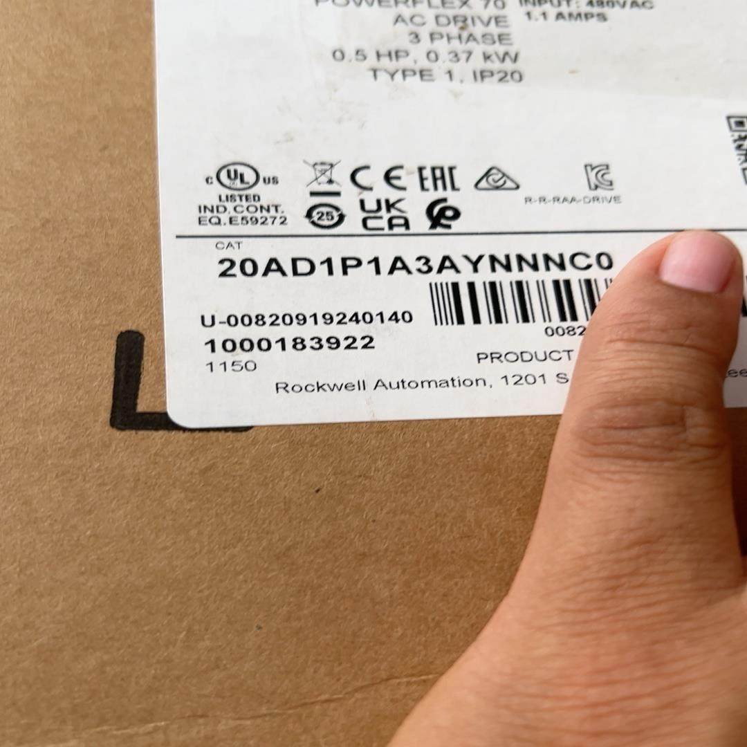 【顺庆】AB全新变频器。 20ADP1A3AYNnnnC0质保一年【议价】