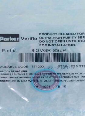 Parker 8 GVGR-SSLP 12 GASKET议价