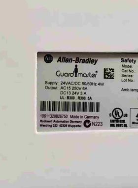 议~Allen-Bradley安全继电器AB MSR138DP