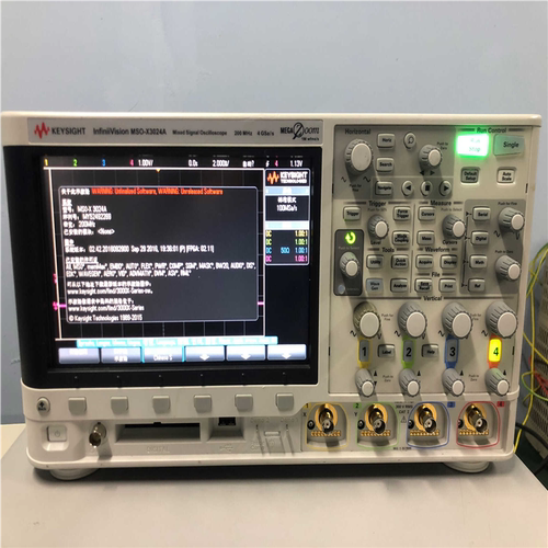 是德MSOX3024A示波器，成色新，选件多，保修三个月（憨憨电子）