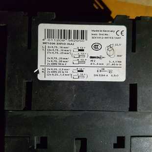 0LA2 3XF40 有联系 接触器3RT1034 议