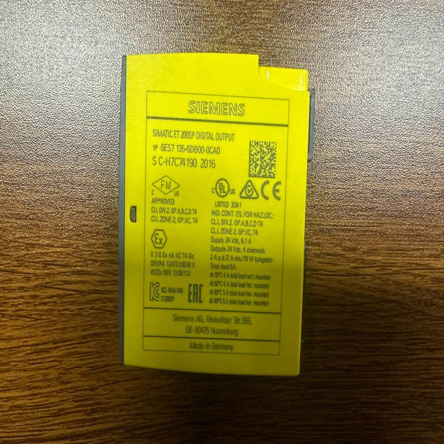 议~西门子6ES7 136-6DB00-0CA0 功能正常 无拆
