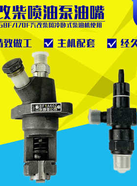 风冷卧式柴油机水泵配件拓普款汽改柴168F170F喷油泵喷油器油嘴