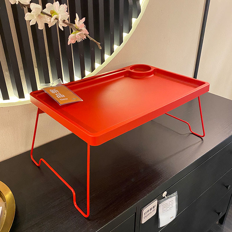 布瓦拉折叠桌床用餐架家用电脑桌笔记本支架折叠餐桌阳台飘窗