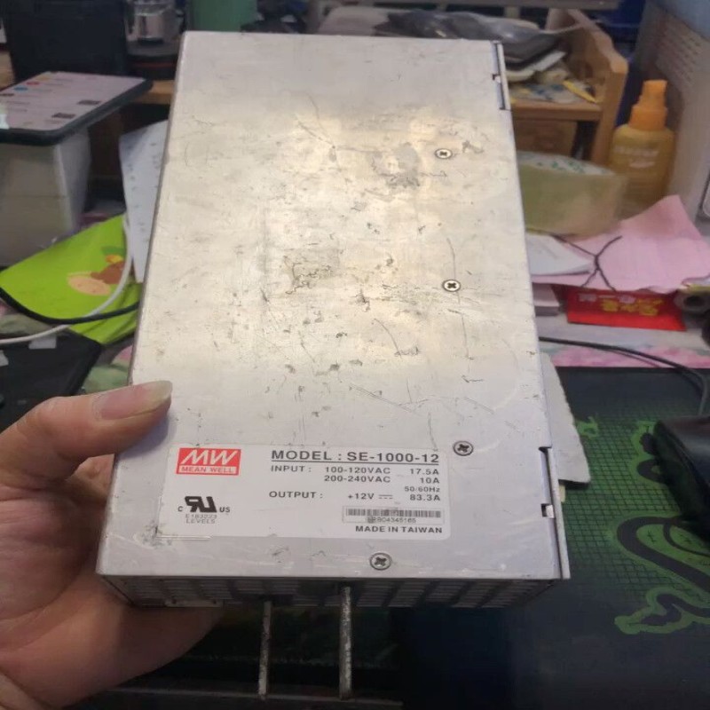 议价SE-1000-12明纬开关电源12V83.3ＡSE-100适用
