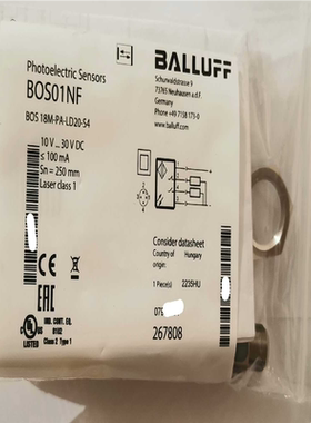 【汇生 】巴鲁夫BOS01NF【议价】