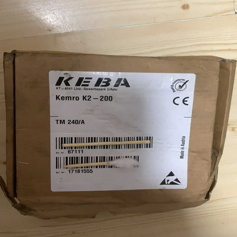 KEBA kemro k2-200 TM 240A PLC~询价