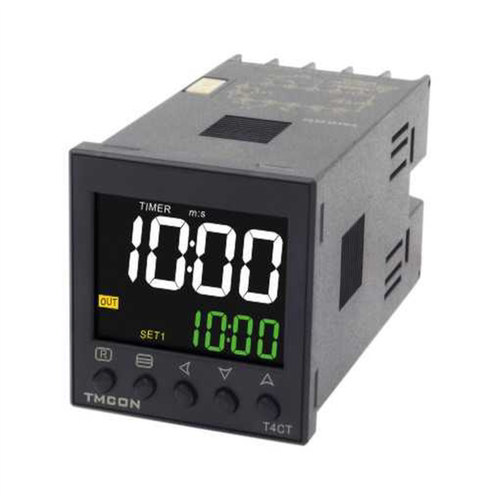 T4CT-2P液晶数显双循环计时器多功能时间继电器双设定延时继电器