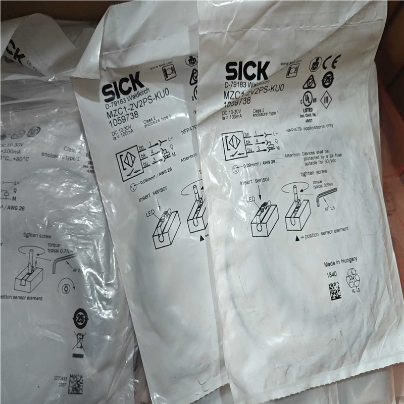 【顺庆】德国SICK西克全新原装MZC1-2V2PS-KU0磁性开关【议价】