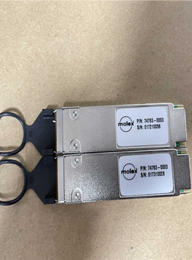 (询价)Molex 74763-0003  I/O 连接器 光模块回