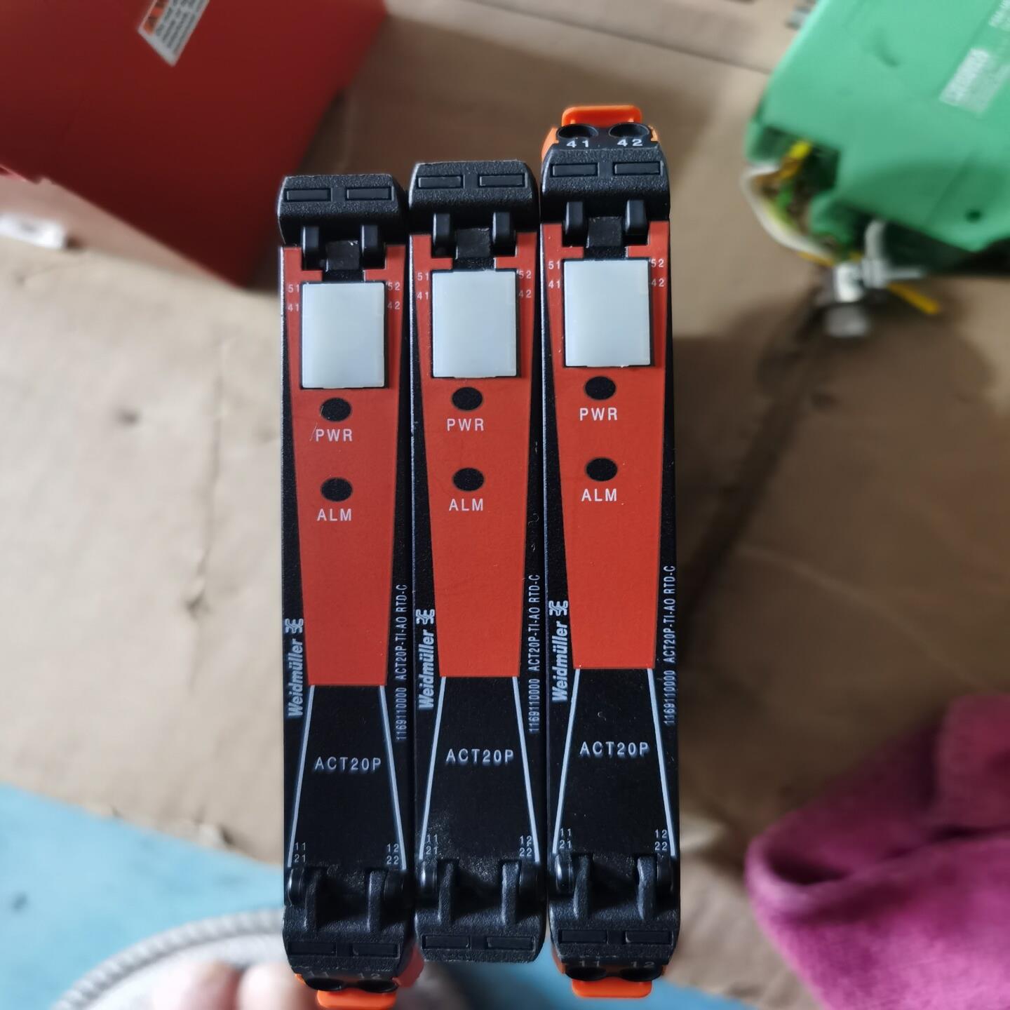 Weidmuller ACT20P-TI-AO RTD-S功(崽崽配件）