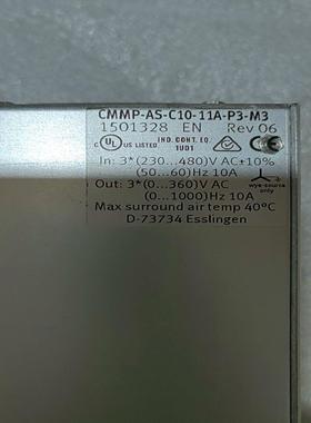 议~费斯托伺服驱动器，CMMP-AS-C10-11A-P3-M3