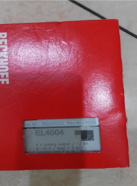 倍福模块 EL4004(崽崽配件）