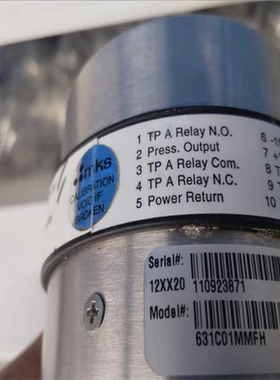 【汇生】MKs真空压力计631C01MMFH，631C01TMFH【议价】