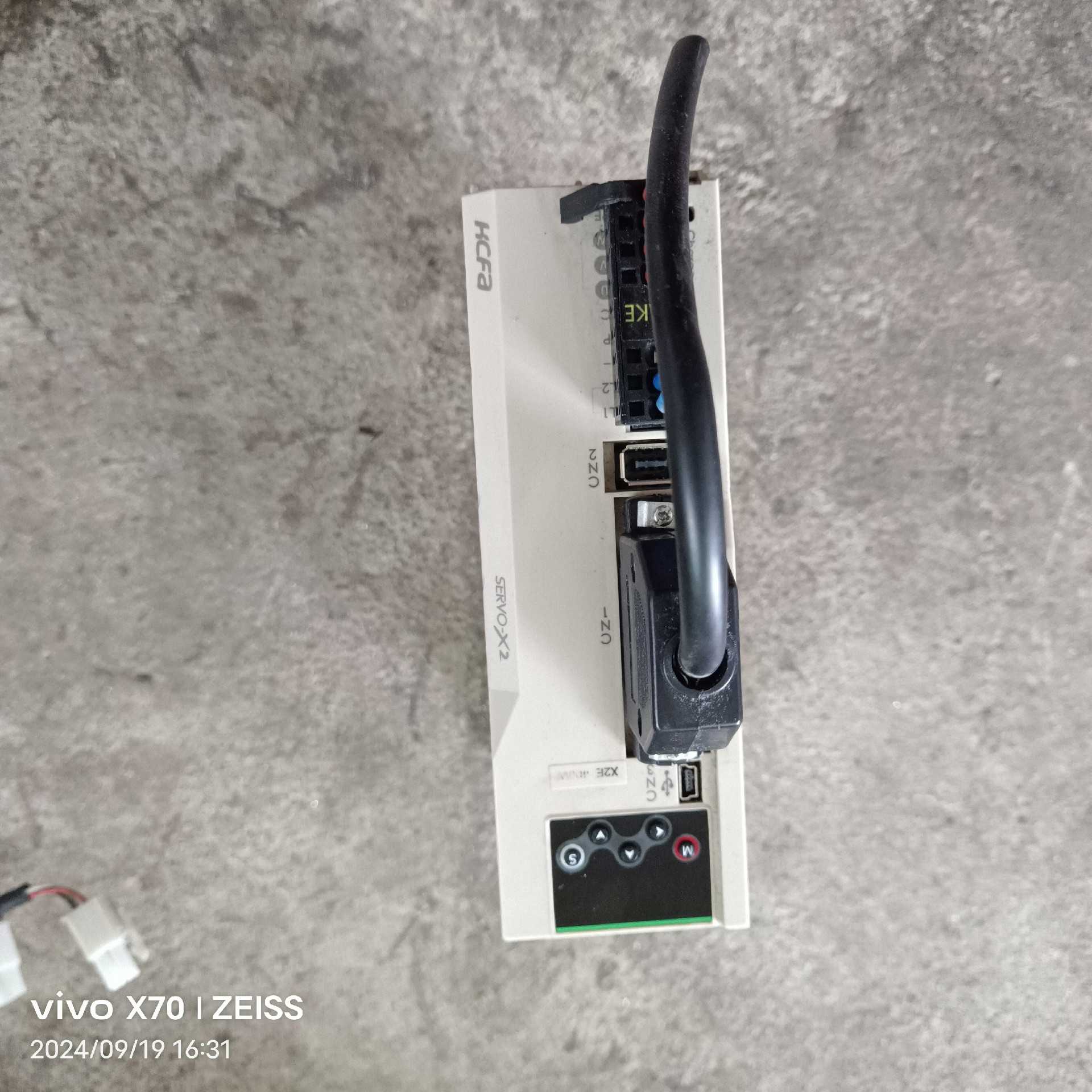 （议价）禾川伺服电机400W驱动器套装，4套，拆机件，功能包好，