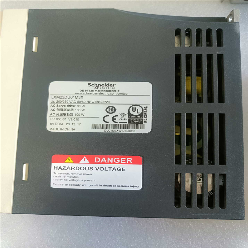 伺服驱动电机套装LXM23DU01M3X 100W 2议价