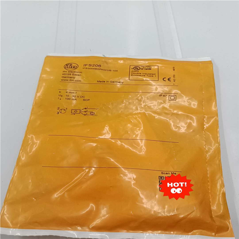 【顺庆】IFS206全新原装德国IFM易福门电感式接近开关传感器IF【