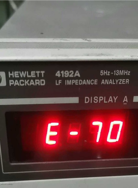 HP4192A. 成色一般 可以通电 欢迎懂货的来（憨憨电子）