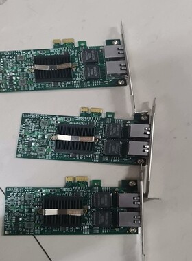 (询价)WY575T2 PCI-e X1双口千兆网卡intel825