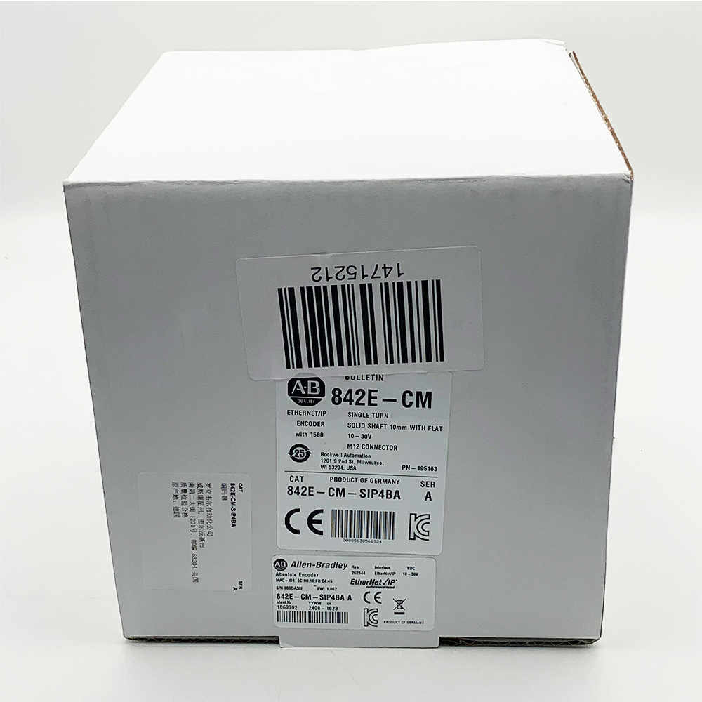美国罗克韦尔Allen-BradleyAB842E-CM-SIP4BA编码器全新质保1年~